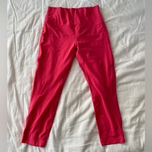 Hot Pink Lululemon leggings